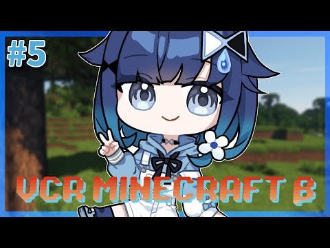 #5 [VCR Minecraft] Collecting diamonds and going to dungeons [Vspo! / Kokage Tsumugi]