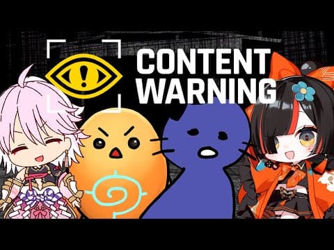 [Content Warning] We're going to shoot a viral video! w/ Amal, Depressed Teacher, Chino [Vspo! / Choya Hanabi]