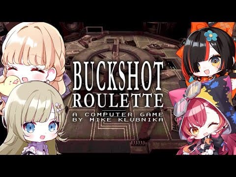 【Buckshot Roulette】Russian roulette in V-Spo! Who will survive...! 【V-Spo / Tsuna Nekota】