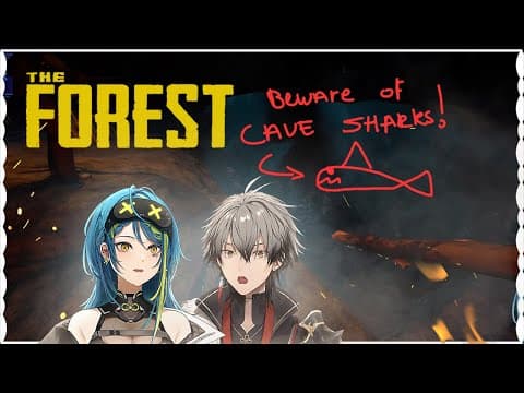 [THE FOREST] BEWARE OF CAVE SHARKS!! [#VSPOEN #Remia AotsukiAotsuki]