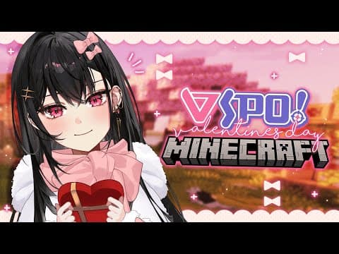 [MINECRAFT] surprise valentine's day crafting !! [#VSPOEN #Arya KurohaKuroha]