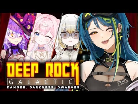 [DEEP ROCK GALACTIC] First time rock n rolling I mean stoning - [#VSPOEN #Remia AotsukiAotsuki]