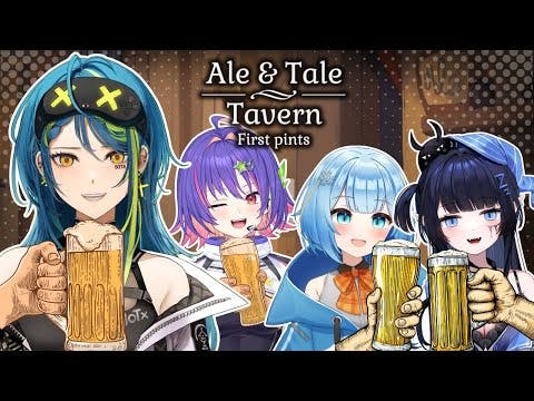 【Ale & Tale Tavern: First Pints】Served by yours truly, cute barmaidens【#VSPOEN #RemiaAotsuki】