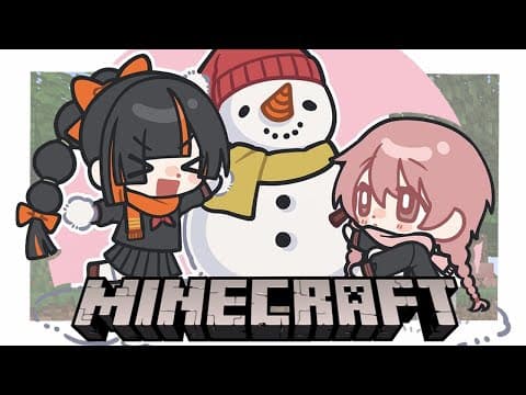 Minecraft date with Moka (tentative) [Vspo!/Choya Hanabi]