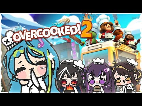 【OVERCOOKED 2】양고기 소스는 어디에 있나요?!【#VSPOEN #Remia AotsukiAotsuki】