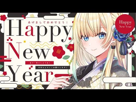 【Casual Talk】 Happy New Year 2025! 🎍🌟【Vspo!/ Ema Aizawa】