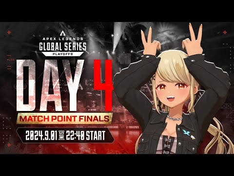 [APEX] ALGS Year 4 Split 2 Playoffs World Championship Watch Party 😎 Finals [Vspo/Qpi Kaminari]