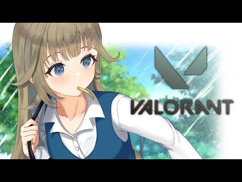 [VALORANT] Competitive day, will stop if I get sleepy [Vspo! / Lisa Hanabusa]